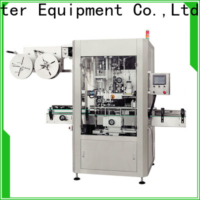 EcoPura double bottle labeling equipment overseas market for wholesale