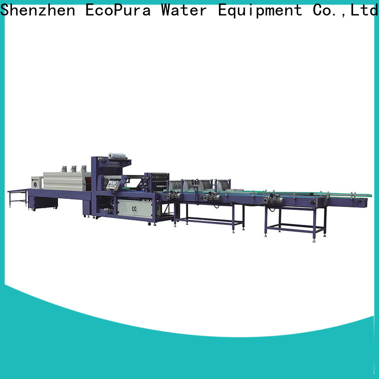 EcoPura dedicated service shrink wrap equipment personalized for b2b