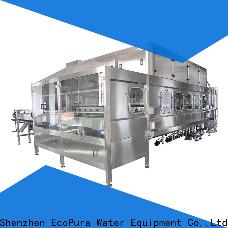 EcoPura most popular bottled water machine manufacturer for commercial production