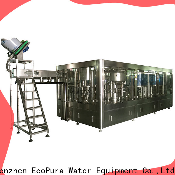 EcoPura ISO9001 certified beer bottle filling machine source now for importer