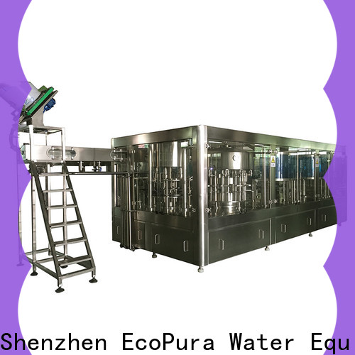 EcoPura machine automatic liquid filling machine manufacturer for liquids