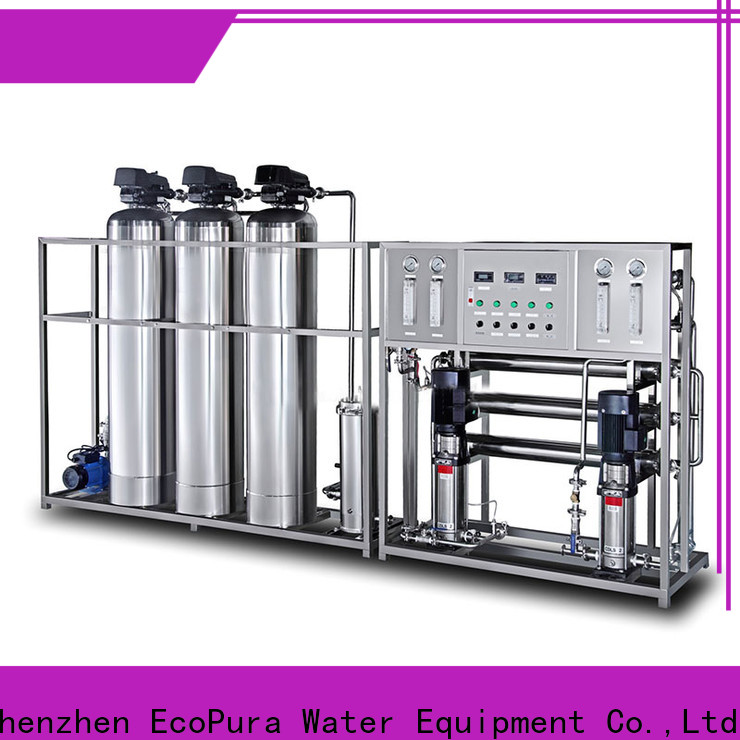 EcoPura filter water treatment process solution expert for water purification