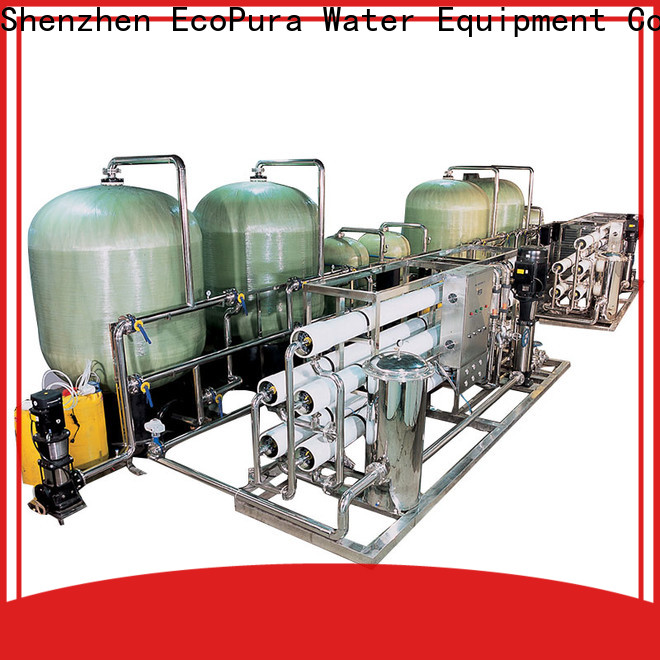 EcoPura strict inspection water treatment system exporter for the global market