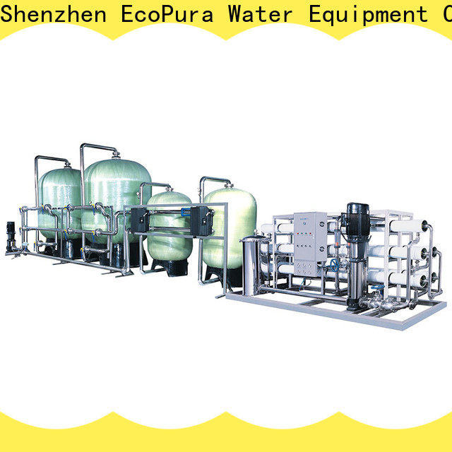 EcoPura 000lh water processing machine exporter for water purification