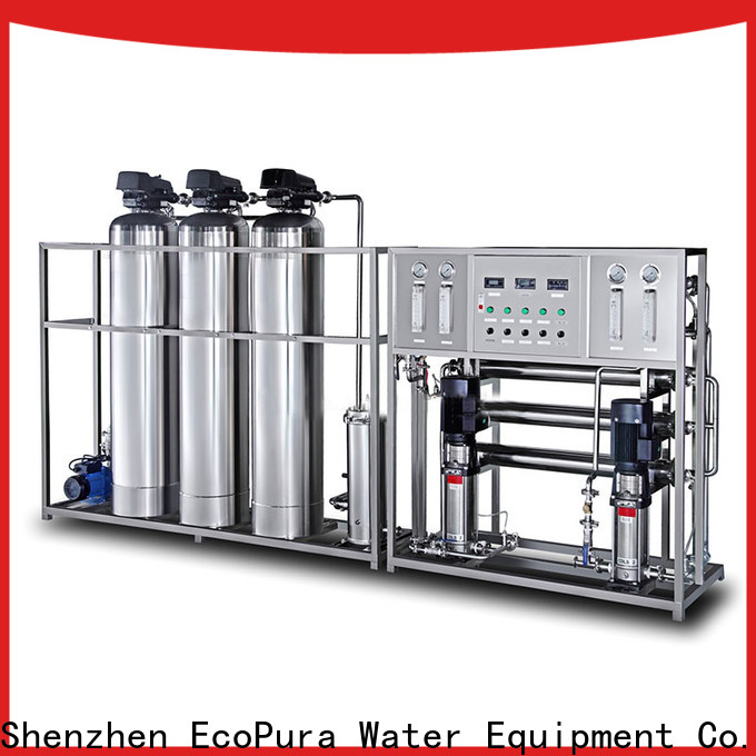 EcoPura standard water treatment machine price wholesaler trader for water purification