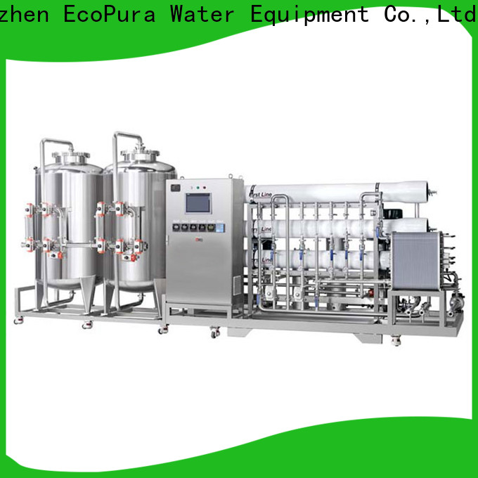 EcoPura standard water treatment companies exporter for water purification