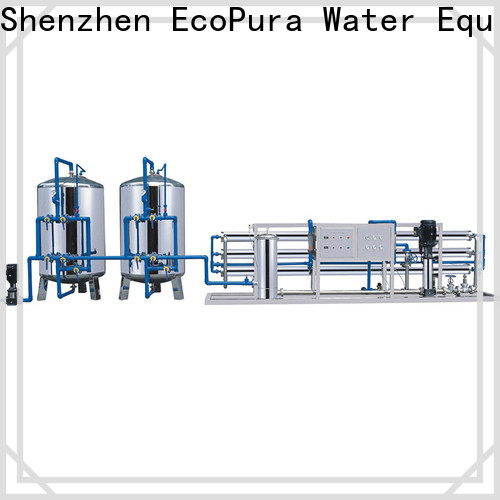 EcoPura standard water treatment equipment manufacturers wholesaler trader for the global market