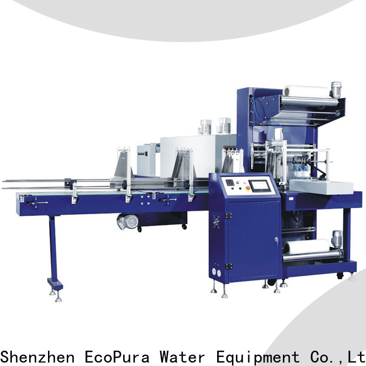 EcoPura dedicated service shrink wrap equipment personalized for b2b