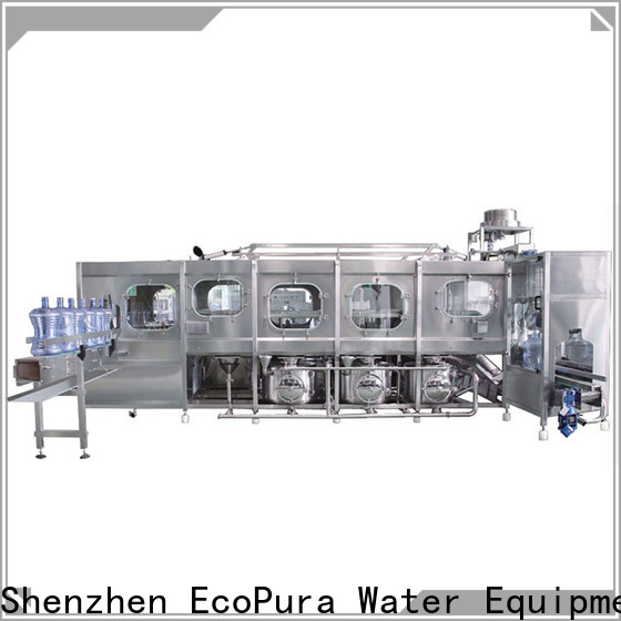 EcoPura water filling equipment manufacturer for commercial production