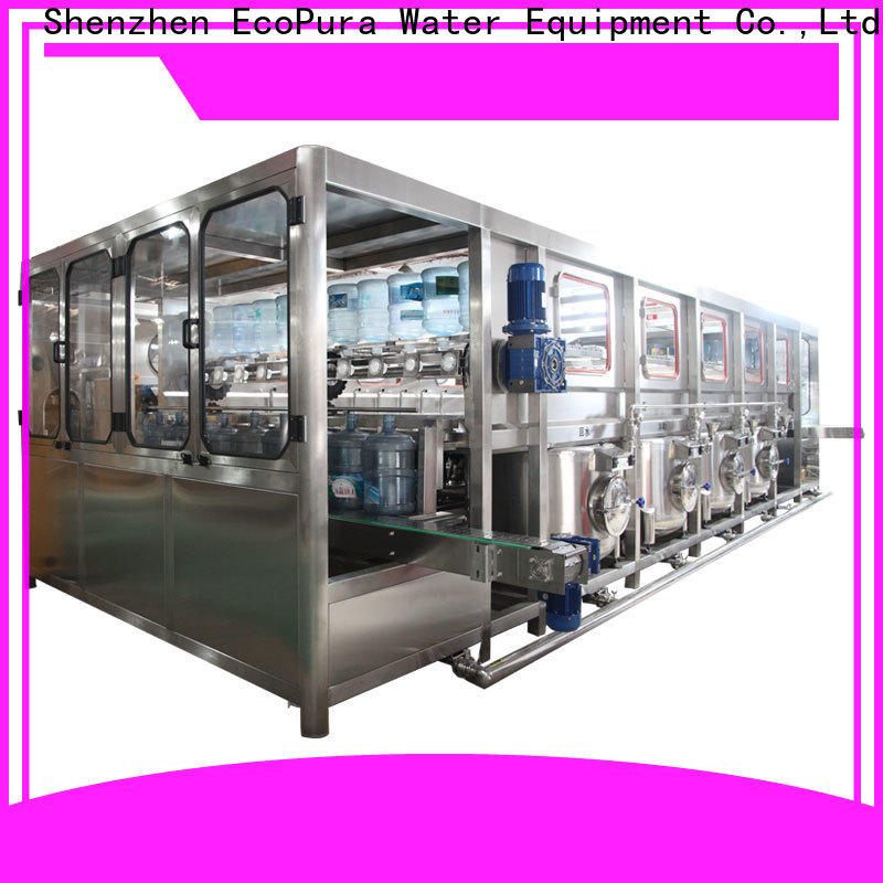 EcoPura 900bph1000bph mineral water bottle filling machine manufacturer for commercial production