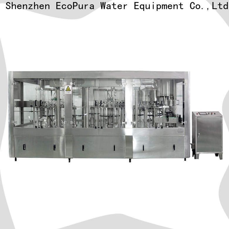 EcoPura 5 star service Oil Filling Machine overseas trader for sale