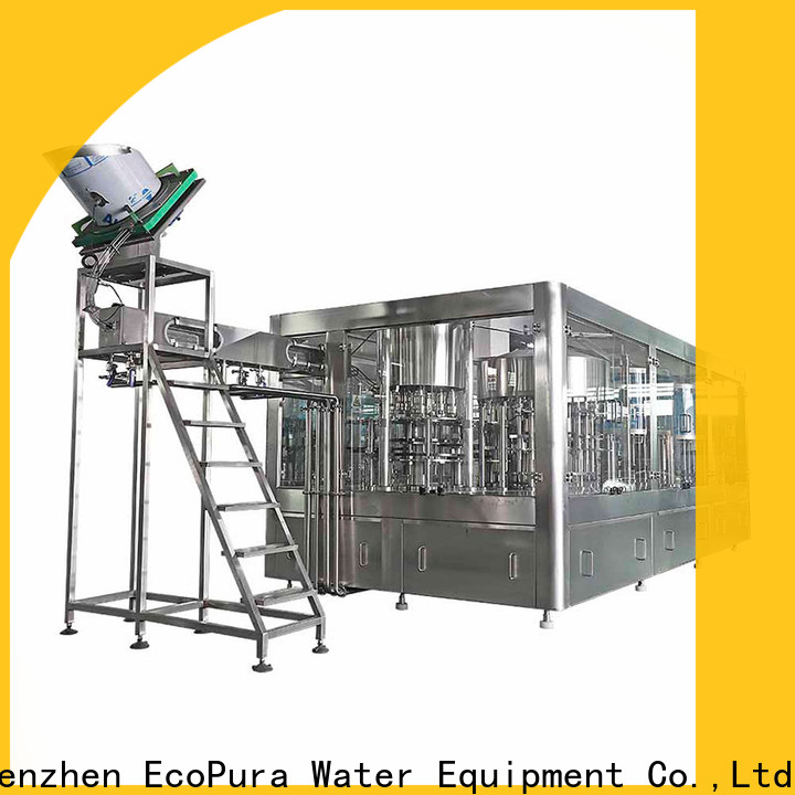 EcoPura 3in1 automatic liquid filling machine factory for commercial production