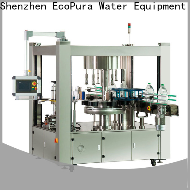 EcoPura ISO9001 certified Bottle Labeling Machine trade partner for commerce