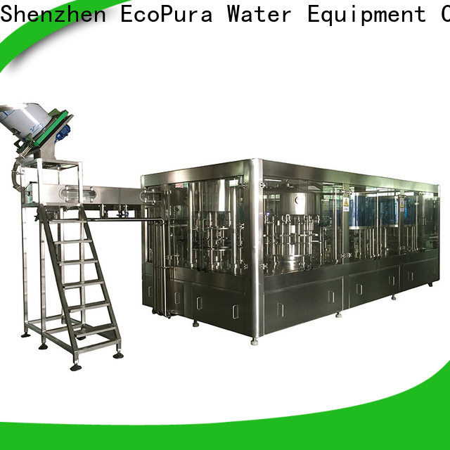 EcoPura 3in1 automatic liquid filling machine factory for commercial production