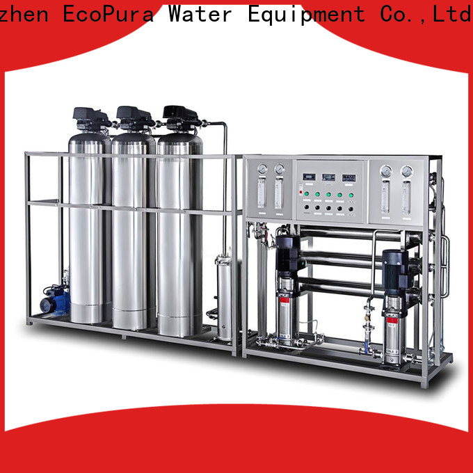 EcoPura 100% quality water treatment process exporter for water purification