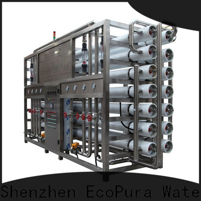 EcoPura 100% quality water treatment process exporter for the global market