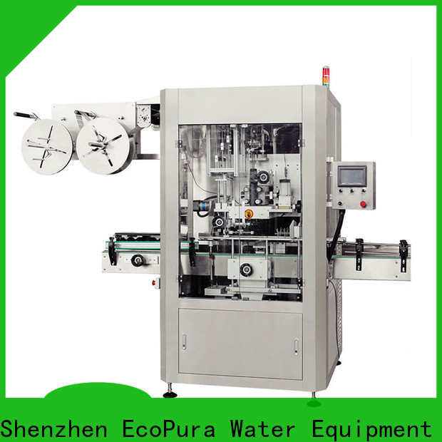 EcoPura factory directly supply bottle labeling equipment overseas market for wholesale