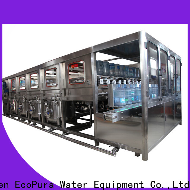 EcoPura 1200bph bottled water machine factory for commercial production