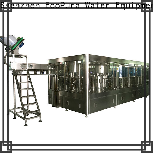 EcoPura low cost bottle filler trade partner for commercial production