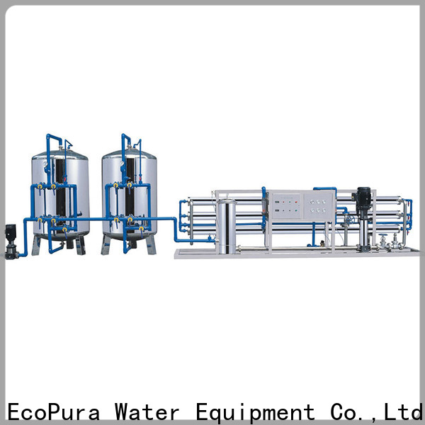 EcoPura 100% quality water treatment machine price wholesaler trader for water treatment