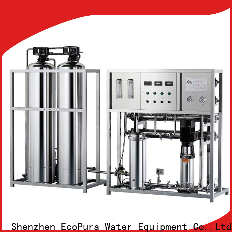 EcoPura strict inspection water processing machine exporter for water treatment