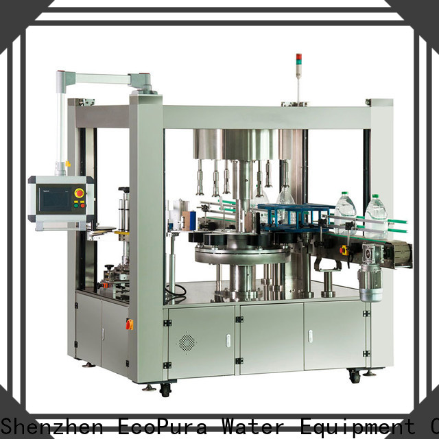 EcoPura shrink bottle labeler machine overseas market for commerce
