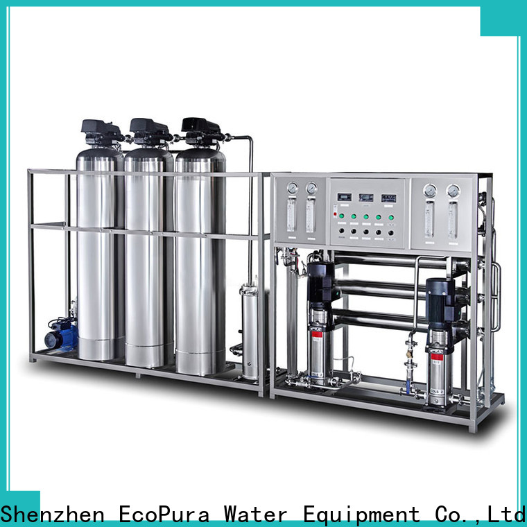 EcoPura 100% quality water treatment machine price solution expert for the global market