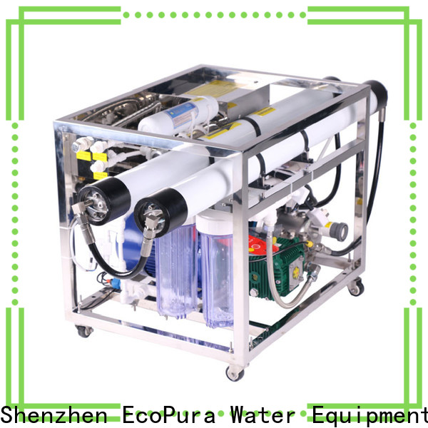 EcoPura 1900gpd6300gpd water processing machine exporter for water treatment