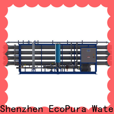 EcoPura purification water treatment machine price exporter for water treatment
