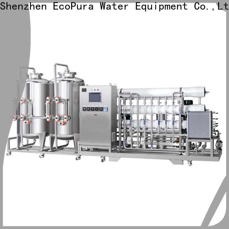 EcoPura equipment water treatment machine price solution expert for water treatment