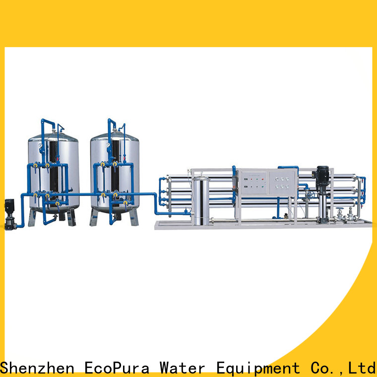 EcoPura 20m3h water treatment machine price solution expert for water purification