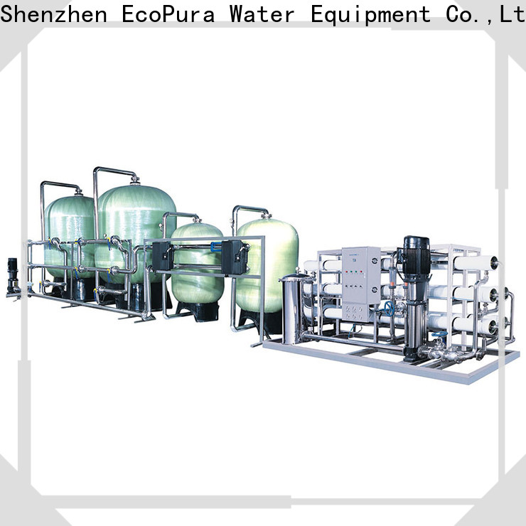 EcoPura 40m3h water treatment machine manufacturers exporter for water treatment