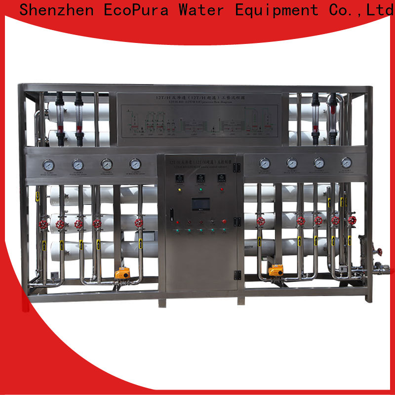 EcoPura 100% quality water treatment process wholesaler trader for water treatment