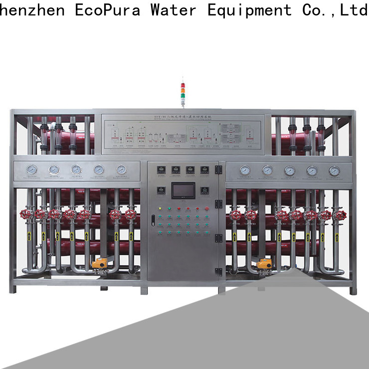 EcoPura 100% quality water treatment equipment supplier exporter for the global market