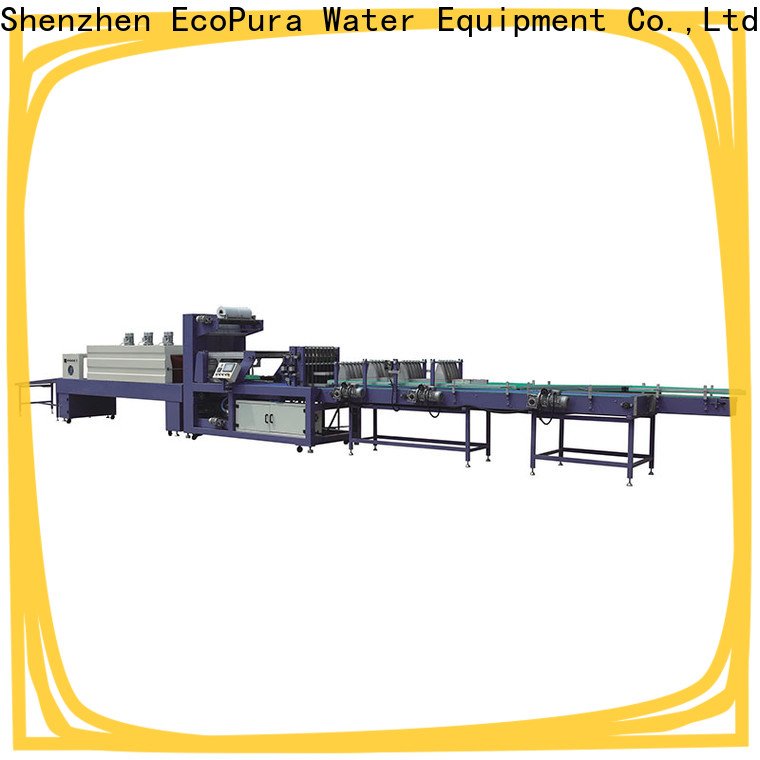 EcoPura 5 star service shrinking wrapping machine supplier for b2b