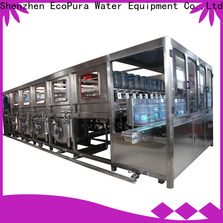 EcoPura machine mineral water bottle filling machine manufacturer for industrial production