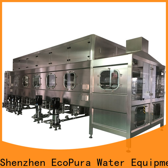 EcoPura automatic bottled water machine more buying choices for distribution