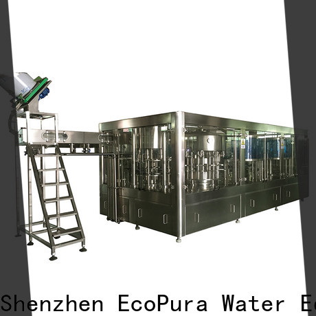 EcoPura affordable small liquid filling machine manufacturer for commercial production