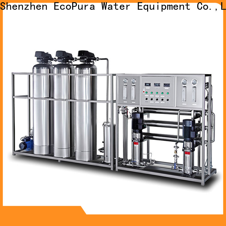 EcoPura 2m3h water processing machine exporter for the global market