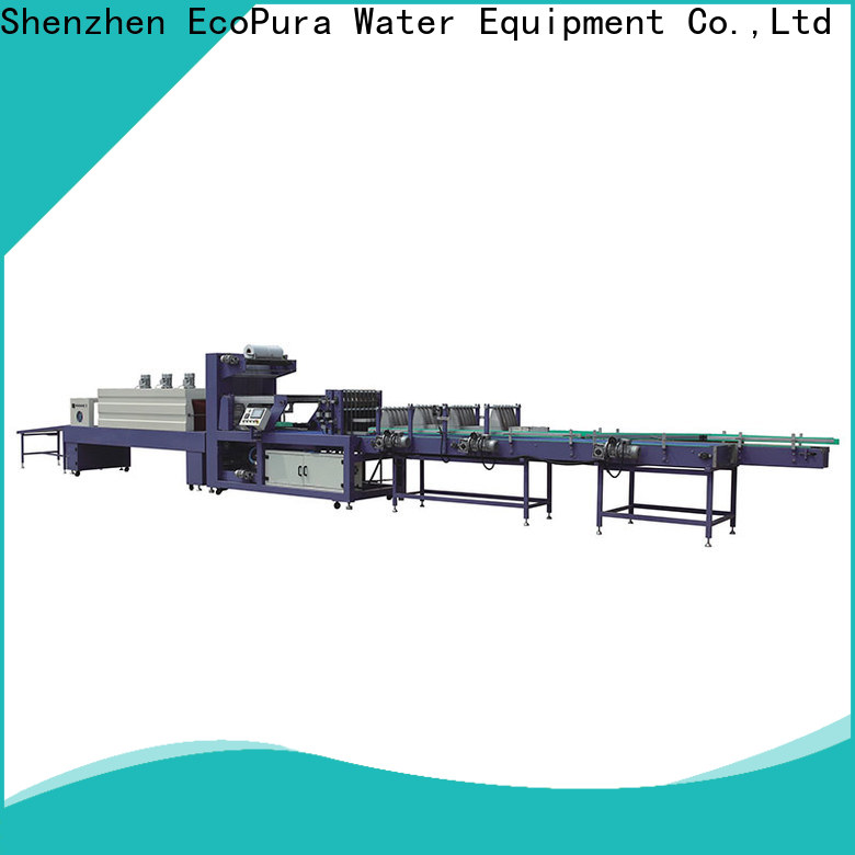 EcoPura 5 star service shrinking wrapping machine customized for industrial production