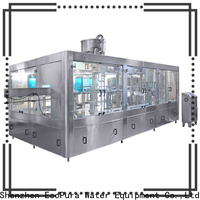 EcoPura automatic drink filling machine factory for upgrade industries