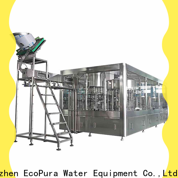 EcoPura bottling small liquid filling machine factory for commercial production