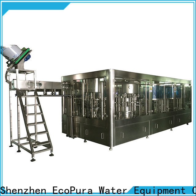 EcoPura filling small liquid filling machine trade partner for liquids