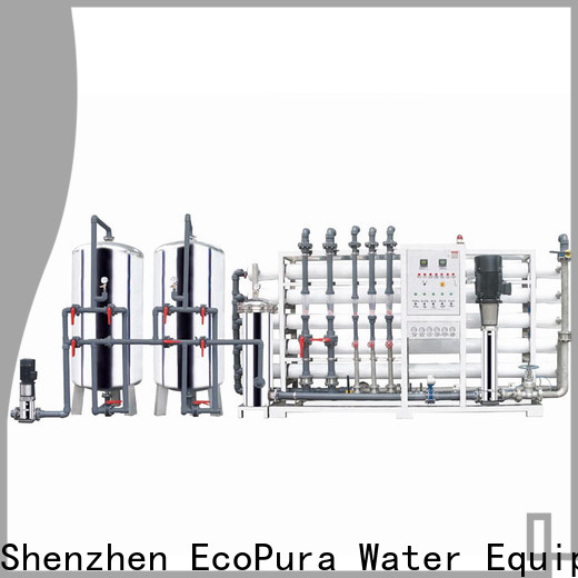 EcoPura osmosis water system equipments solution expert for water purification