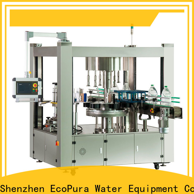 EcoPura selfadhesive bottle labeling equipment overseas market for wholesale