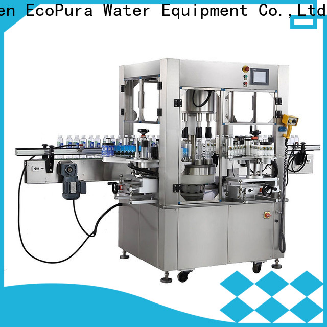EcoPura ISO9001 certified bottle labeler machine overseas market for commerce