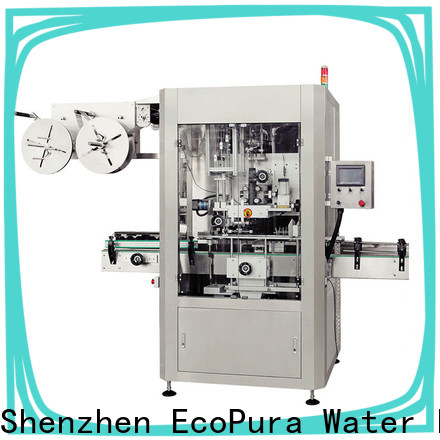 EcoPura ISO9001 certified bottle labeler overseas market for commerce