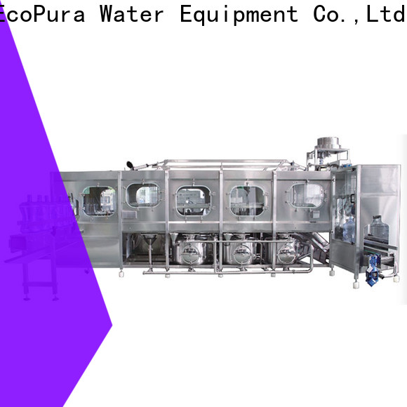 EcoPura 1200bph water filling equipment factory for distribution