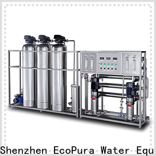 EcoPura strict inspection water treatment solution expert for water purification