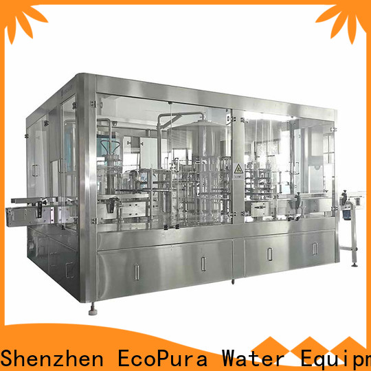 EcoPura filler mineral water filling machine producer for factory